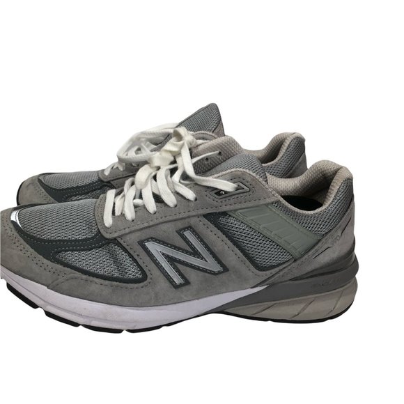 New Balance 990V5 Multi-Tone Gray Athletic Lace-Up Sneakers Men's Size 7.5 - Picture 1 of 7